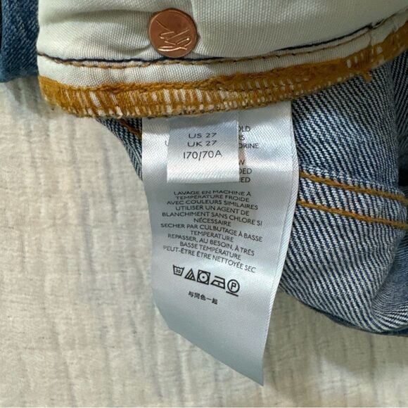 Free People We The Free Size 27 Blue Denim Jeans - Picture 6 of 13